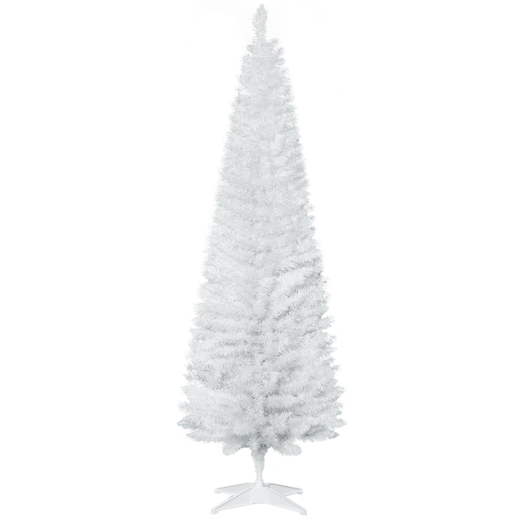 HOMCOM 6' Artificial Pencil Christmas Tree