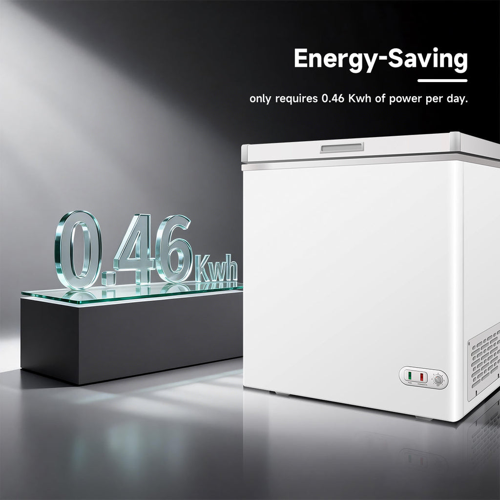 ORIKOOL 5.0 Cu.ft Chest Freezer