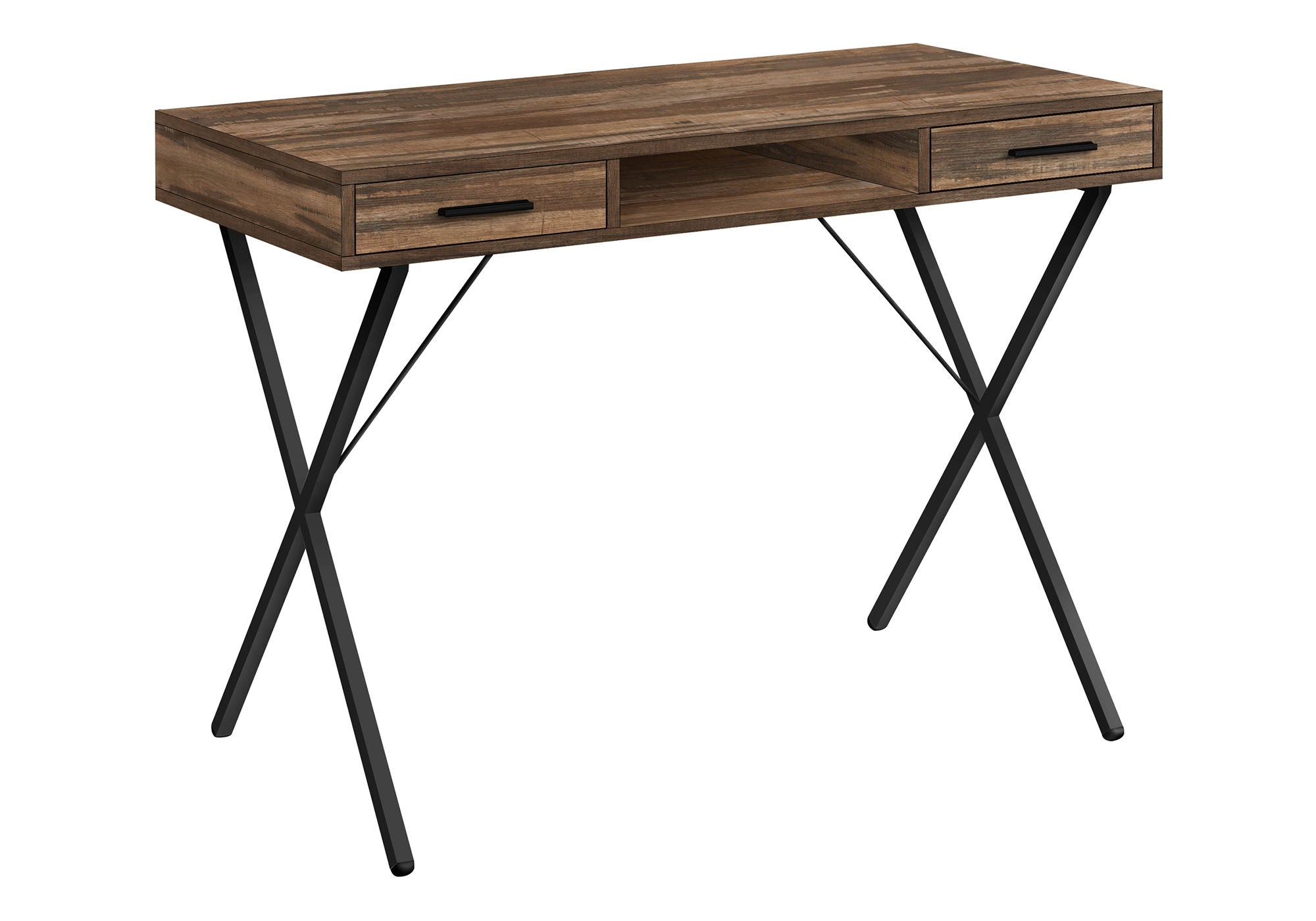 Contemporary Computer Desk with Storage Drawers