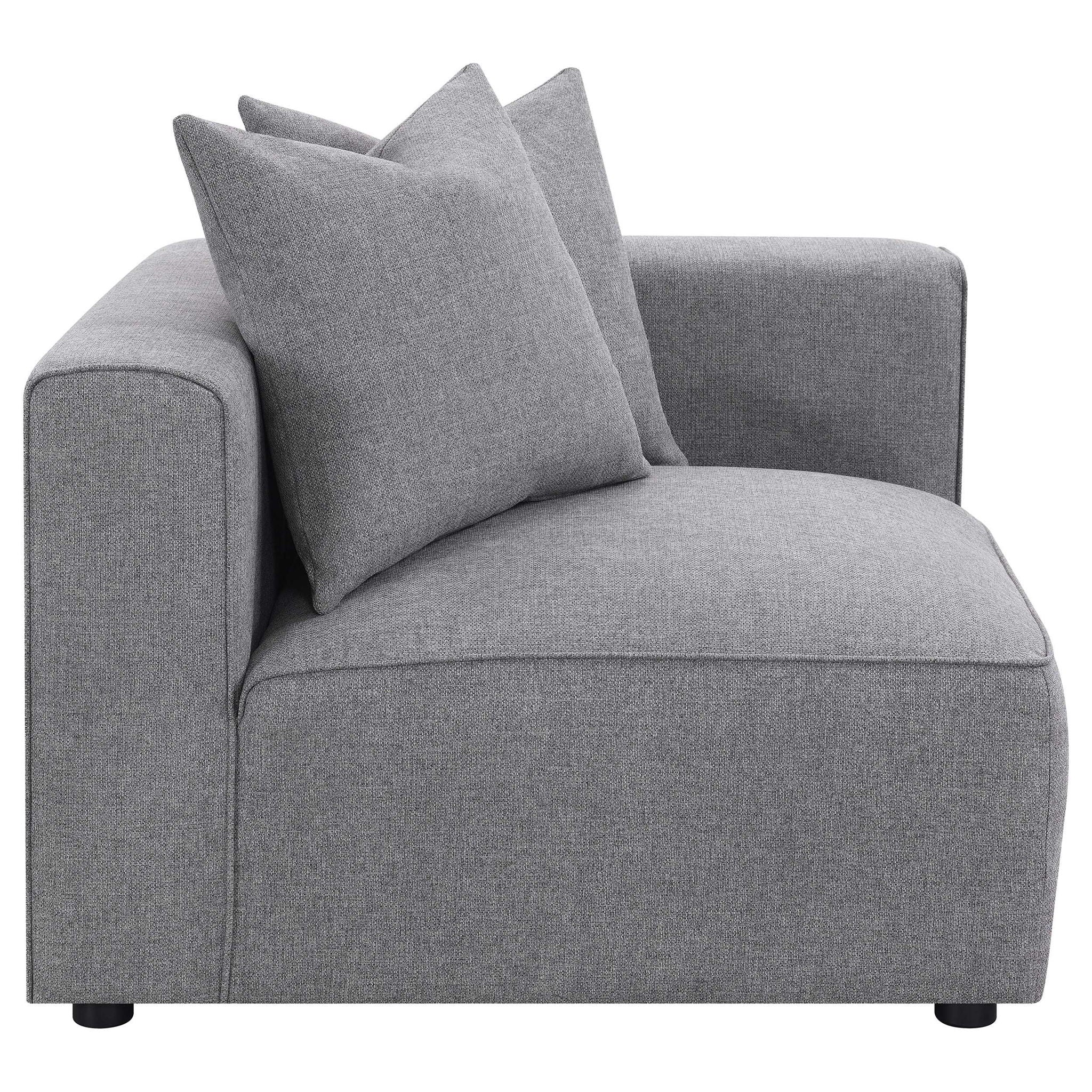 Amherst - Modular Sectional With Cushions - Gray