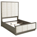 Durango 80-inch Queen Panel Bed Taupe Oak