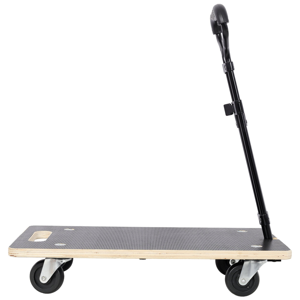 Heavy Duty Wooden Rectangle Moving Dolly