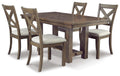 Moriville - Rectangular Dining Room Extension Table - Grayish Brown
