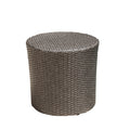 Keaton Barrel Side Table Gray