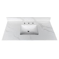 43-Inch Quartz Bathroom Vanity Top
