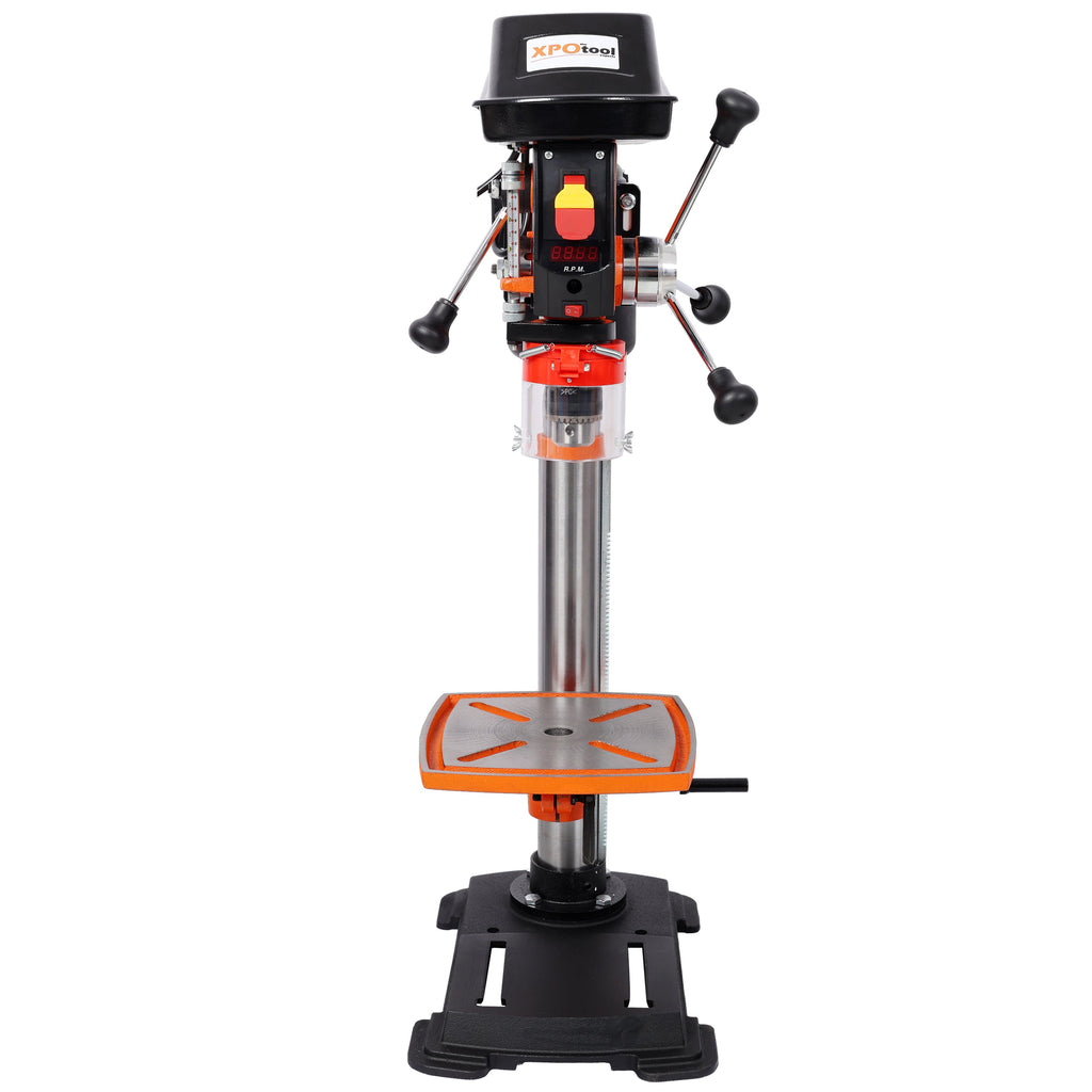 12" Swing Benchtop Drill Press with Laser & Digital Meter