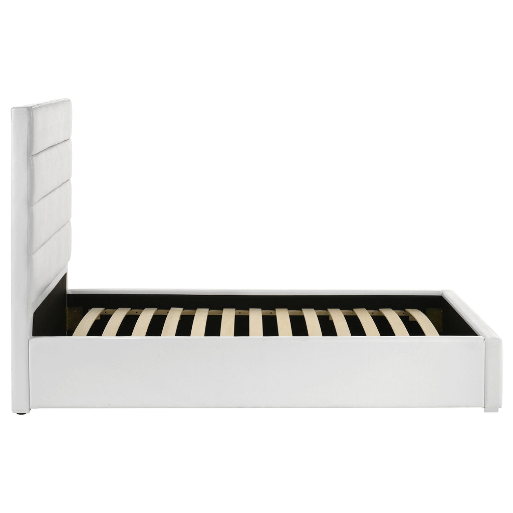 Felicity 53-inch Upholstered Twin Platform Bed White