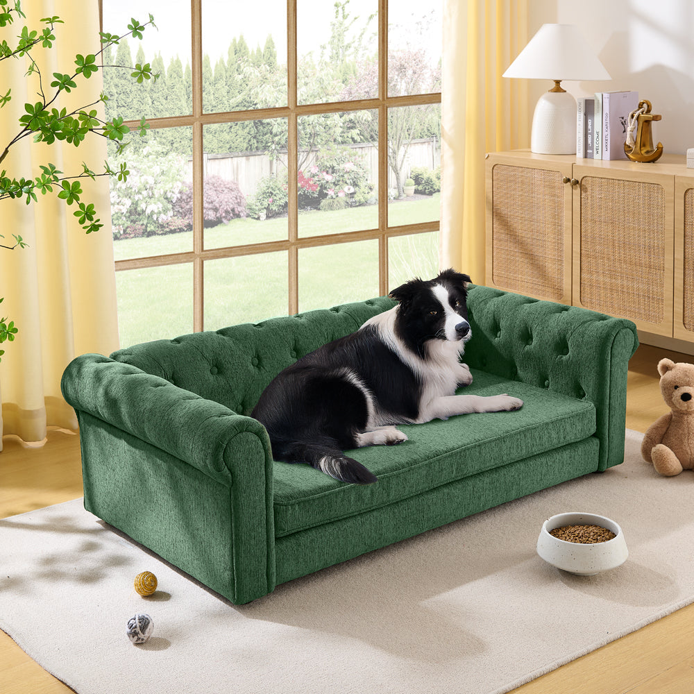 Elegant Rectangular Pet Bed for Oversized Dogs
