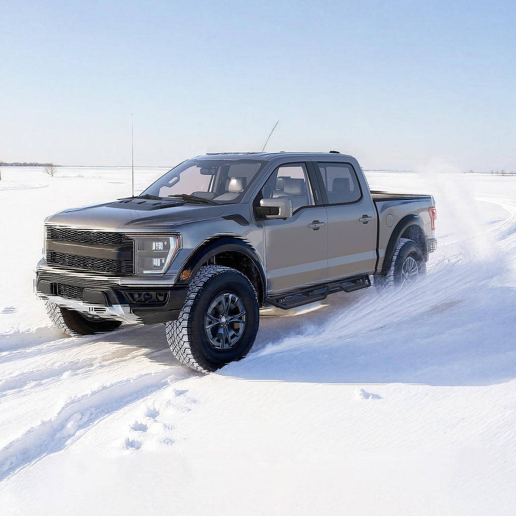 6" Running Boards Side Steps For 2015-2026 Ford F-150 Super Crew Cab
