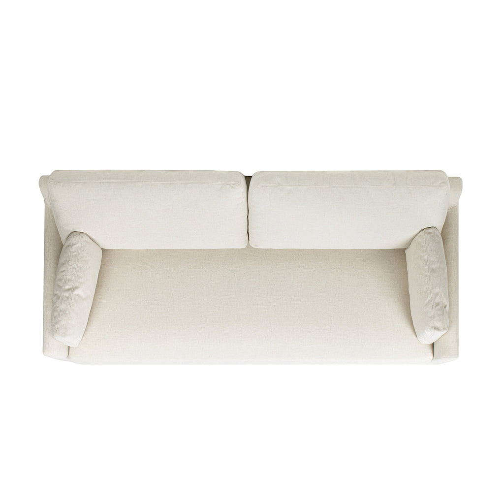 Pasadena 75.5" Modern Farmhouse Sofa in Flax