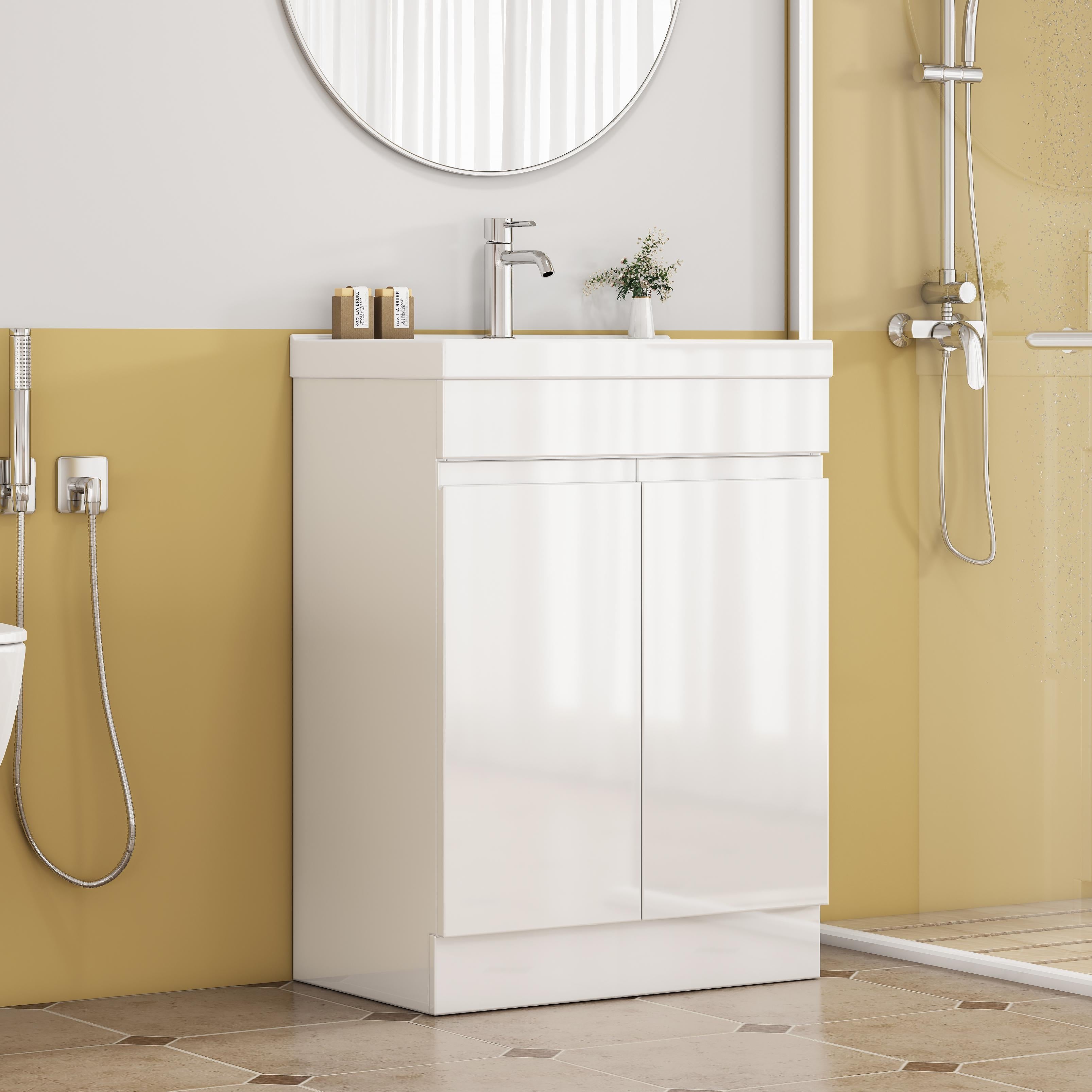 24-Inch Bathroom Vanity With Sink Combo