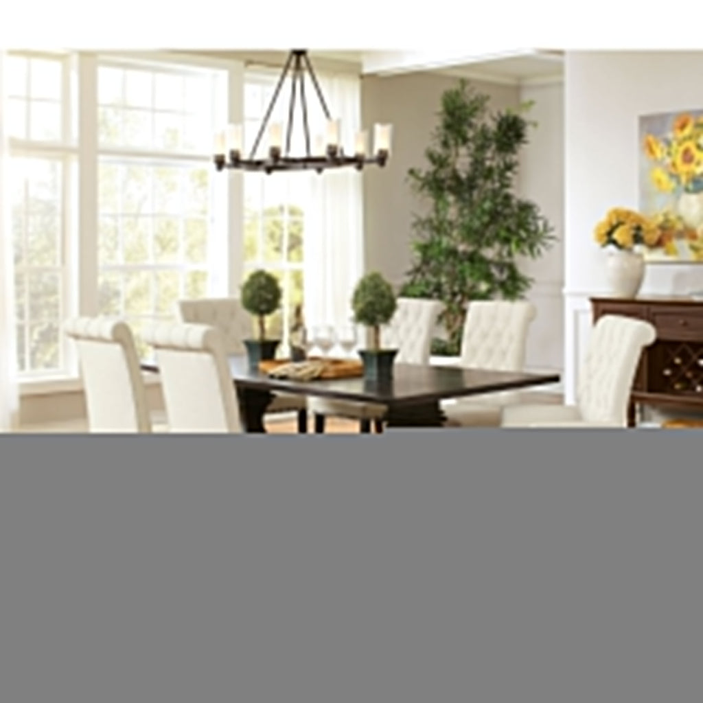 Villeneuve - Rectangular Double Pedestal Dining Table - Rustic