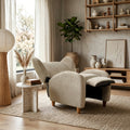 Nordic Chenille Fabric Multifunctional Chair