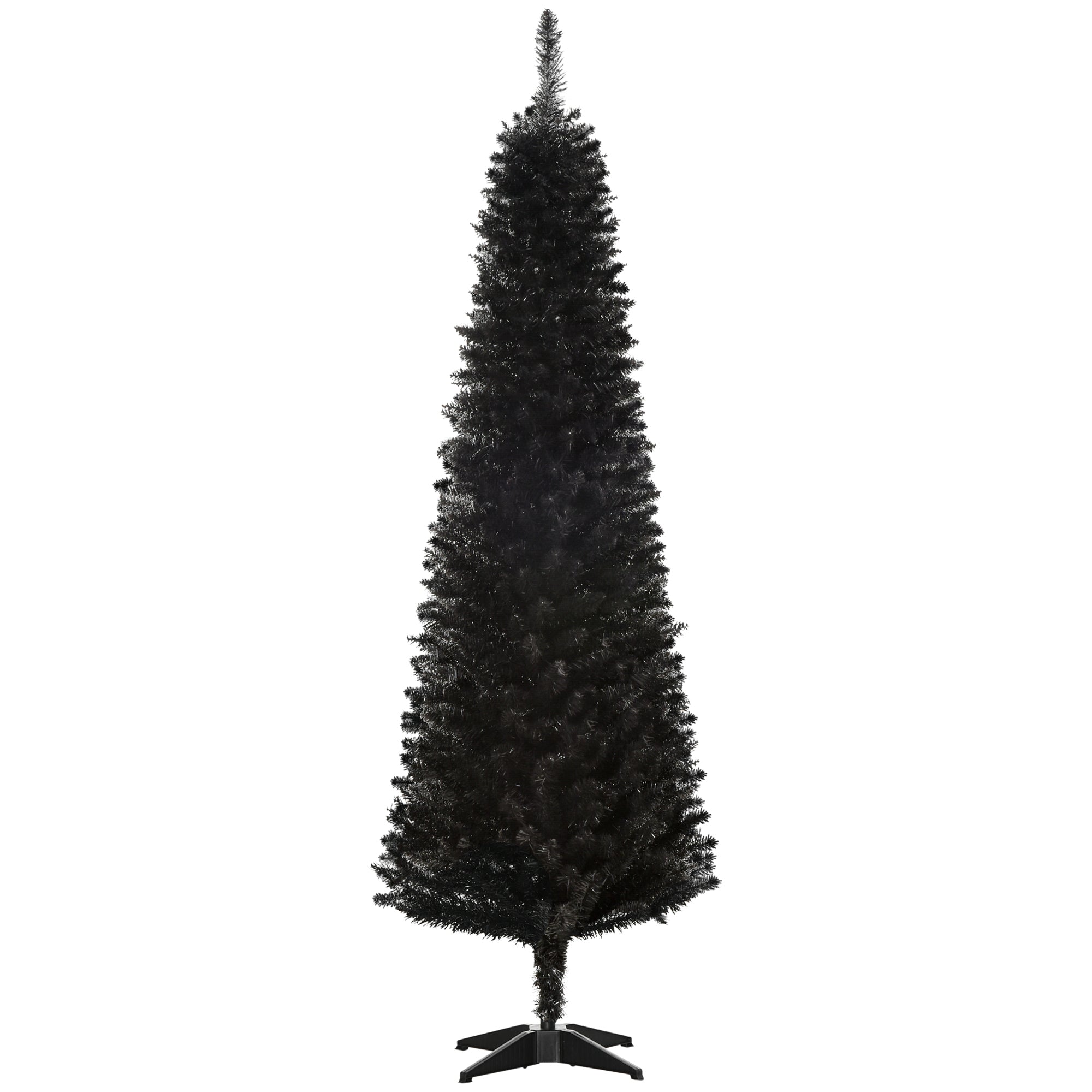 HOMCOM 6' Artificial Pencil Christmas Tree