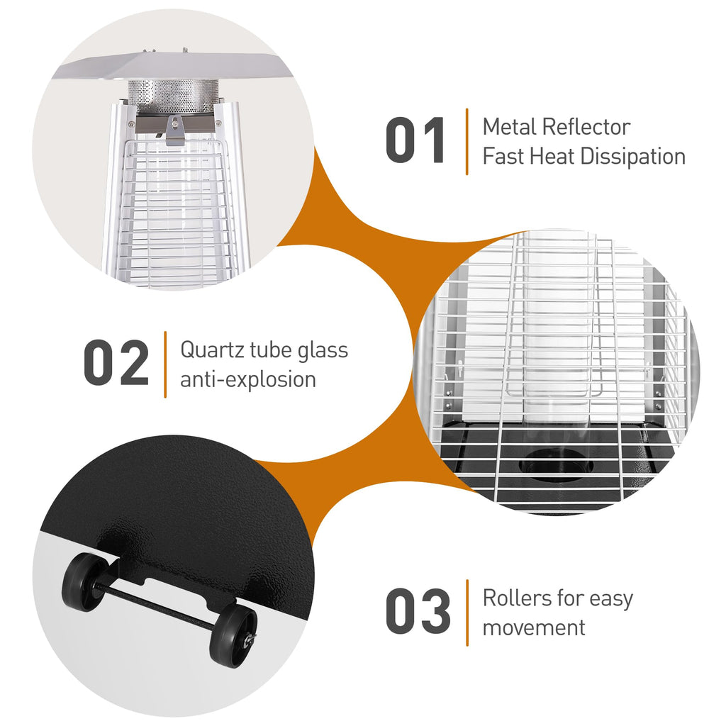 Patio Heater 48,000 BTU Outdoor Heaters