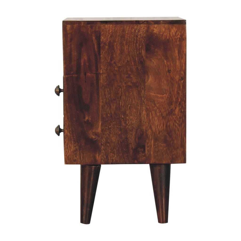 Solid Wood Mini Classic California Nightstand