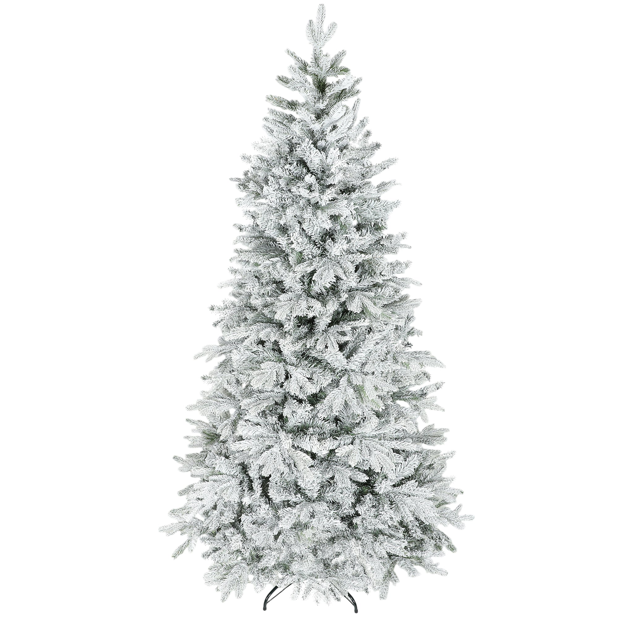 7.5 Ft Artificial Frosted Christmas Tree