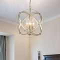 4 Lights Cage Crystal Chandelier