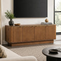 Vibe Haus Mid-Century Modern TV Stand for 70 Inch TV