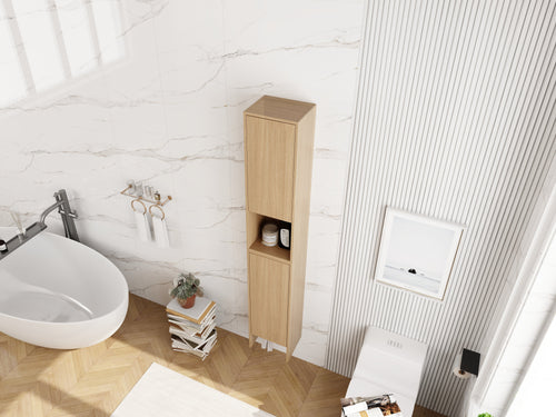 24 Inch Wall-Mounted Side Cabinet Combination