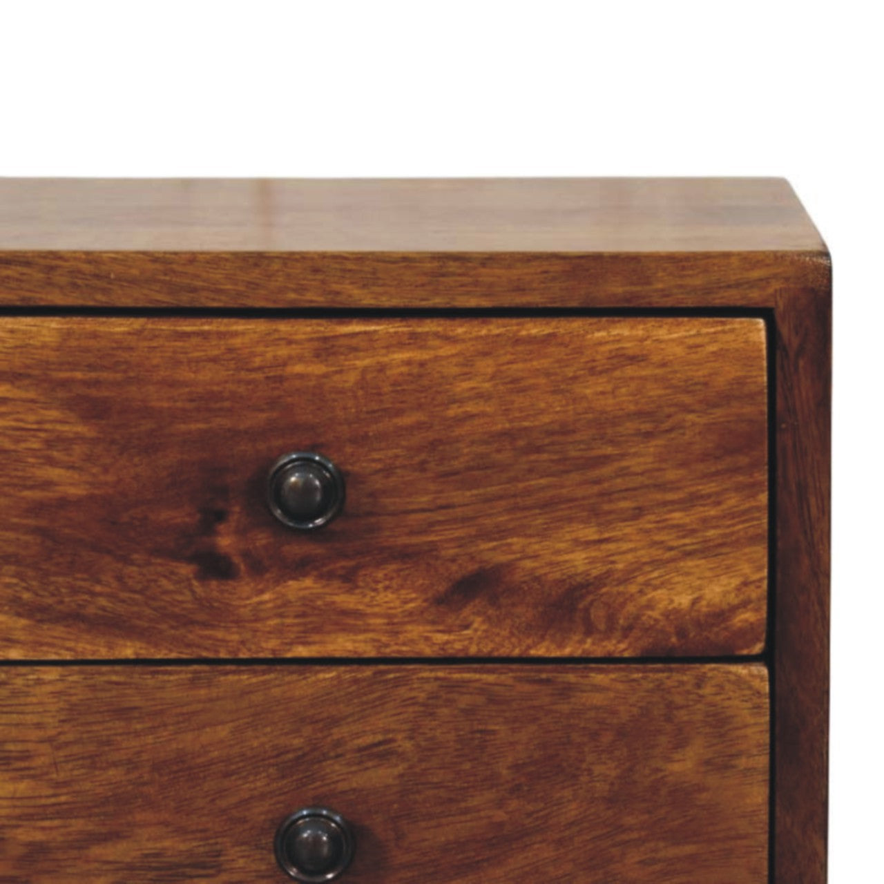 Solid Wood Solis Chestnut Wall-Mounted Nightstand