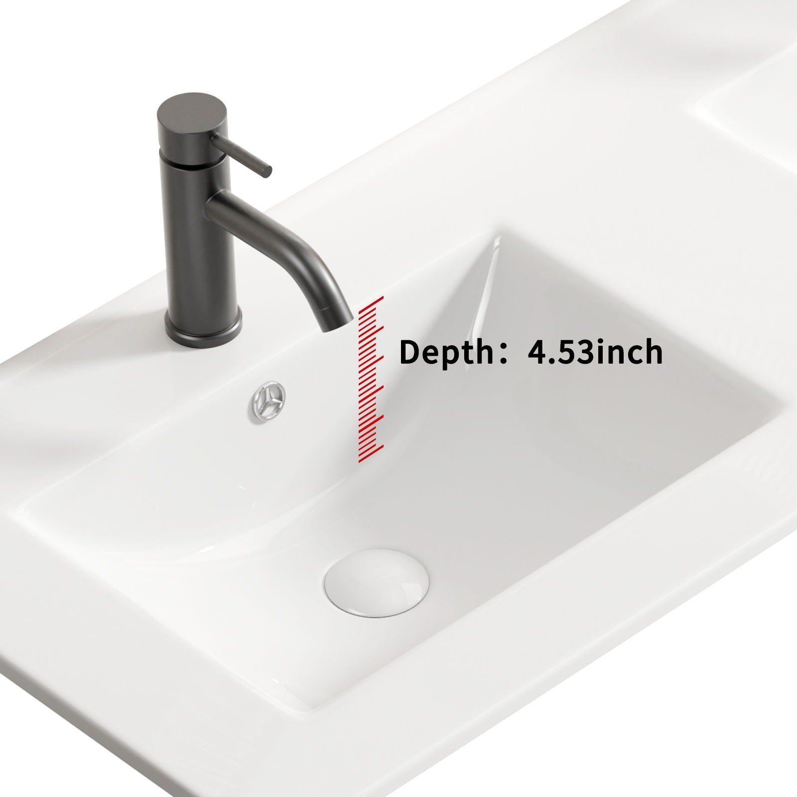 Bathroom Sink, Countertop Wash Basin For Bathroom