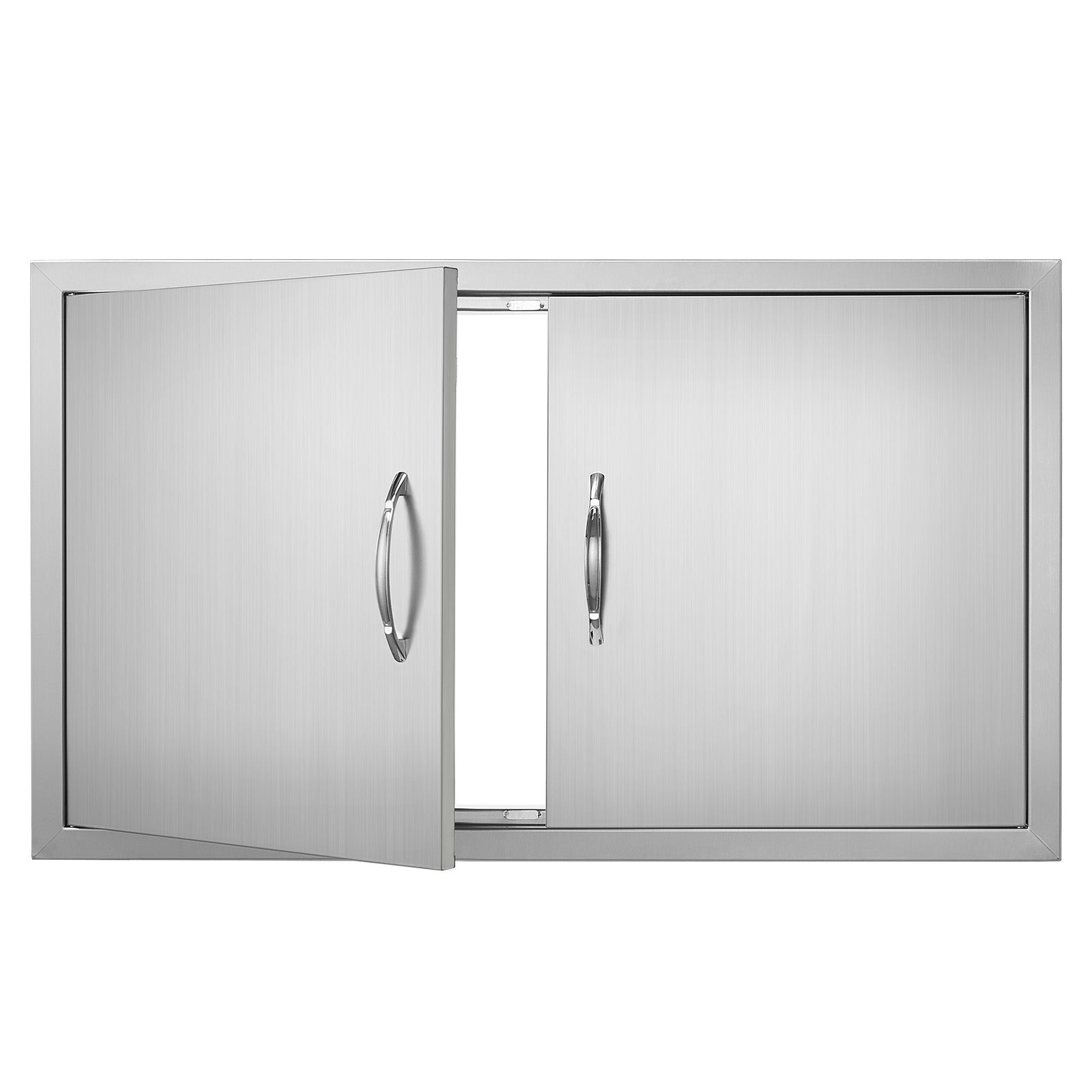BBQ Access Door, 36W x 21H Inch Stainless Steel Outdoor Kitchen Door