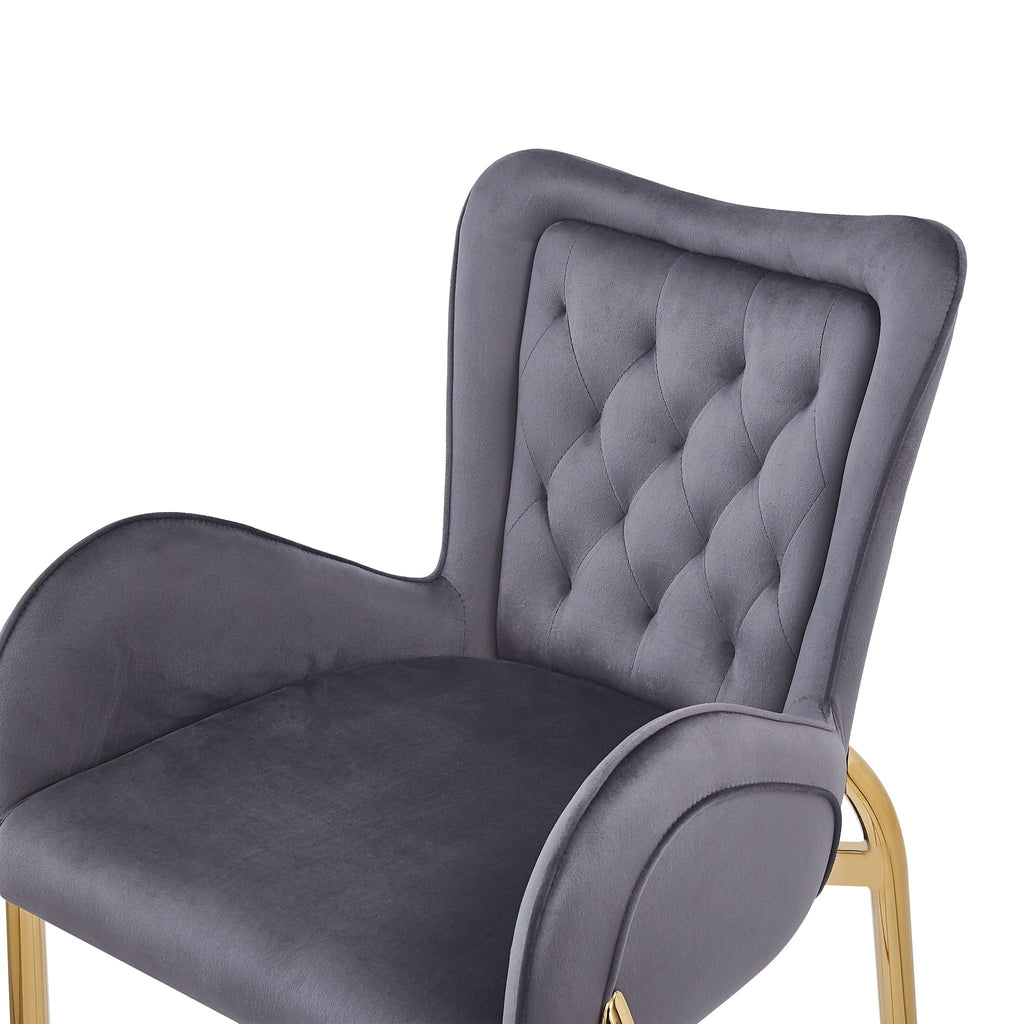 Fabric Counter Height Bar Stools (Set of 2)