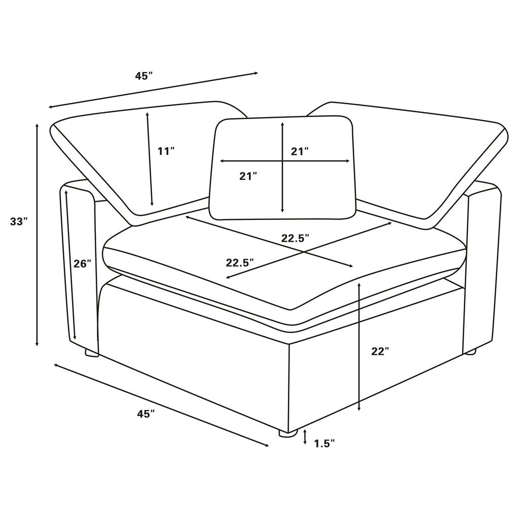 Segoura - Modular Sectional With Ottoman