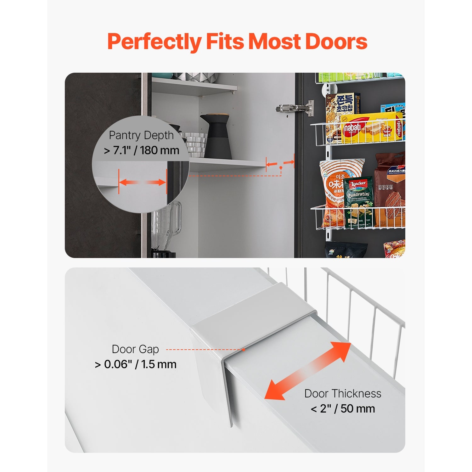 Over The Door Pantry Organizer