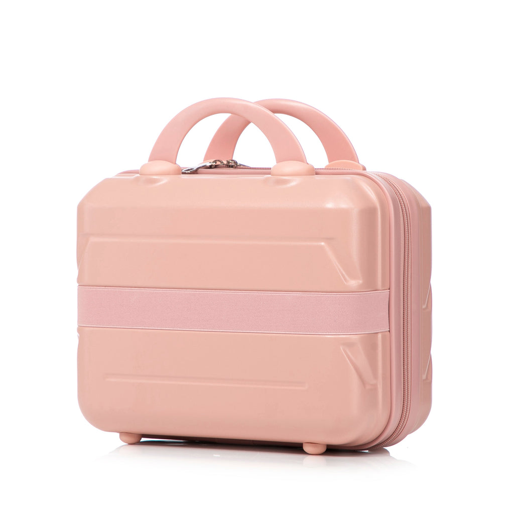 2-Piece ABS Spinner Wheel Luggage Set with Combination Lock