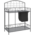 Outsunny Folding Potting Bench Table