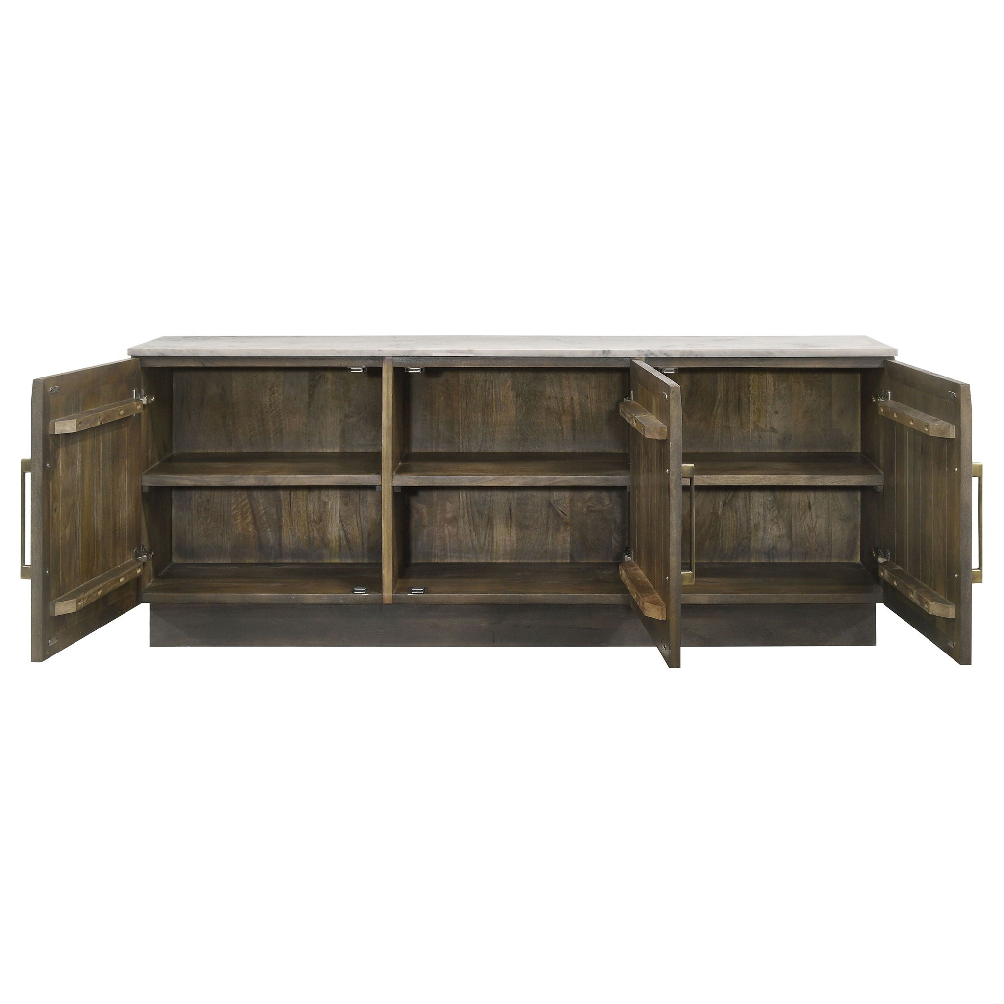 Metzger - 3 Door Sideboard Buffet - Gray