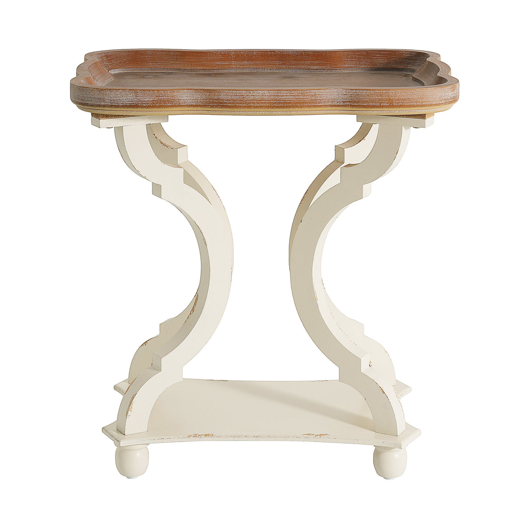 End Table Natural White