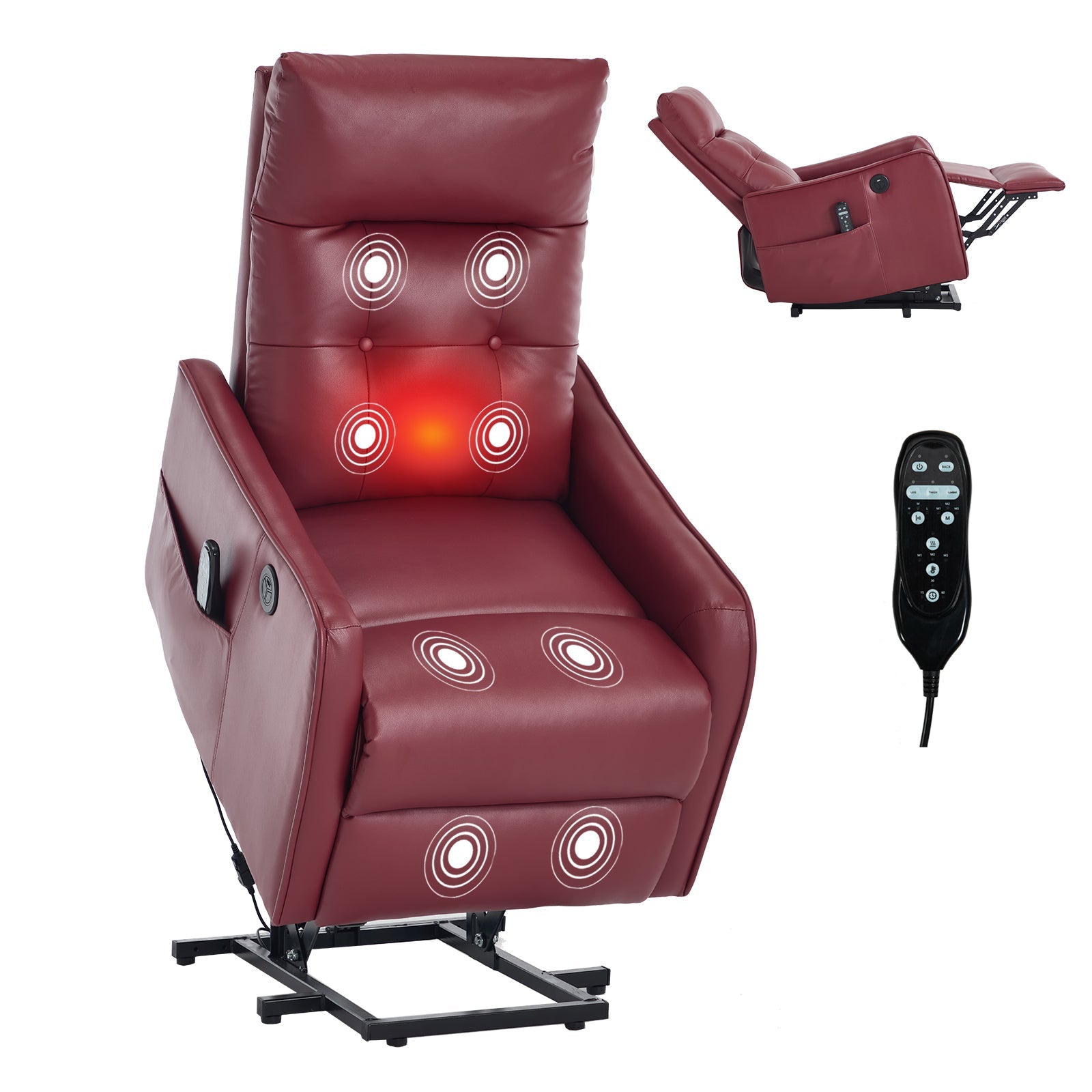 Comfortmax Single Motor Lift Recliner Chair