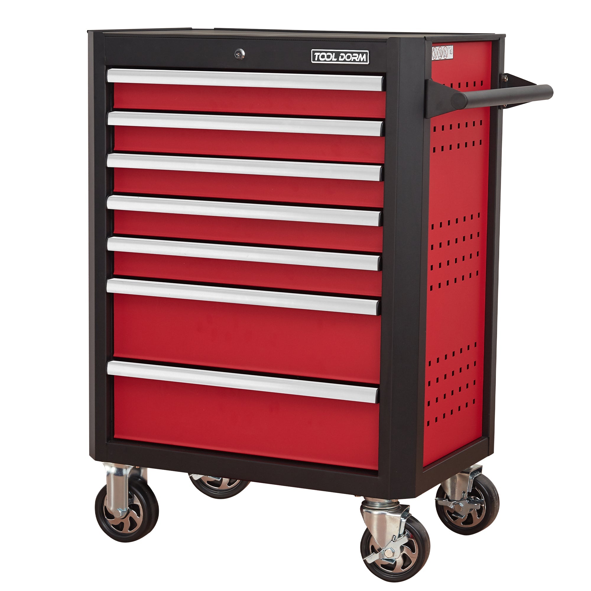 7-Drawer Rolling Tool Chest with Locking Wheels & Drawers
