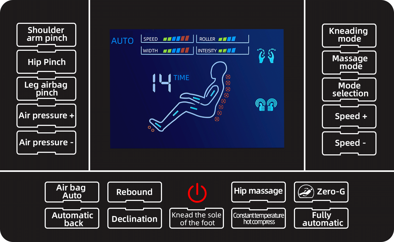 Massage Chair Full Body and Recliner