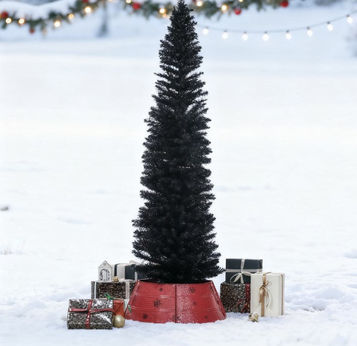 Pencil Christmas Tree with Sturdy Base