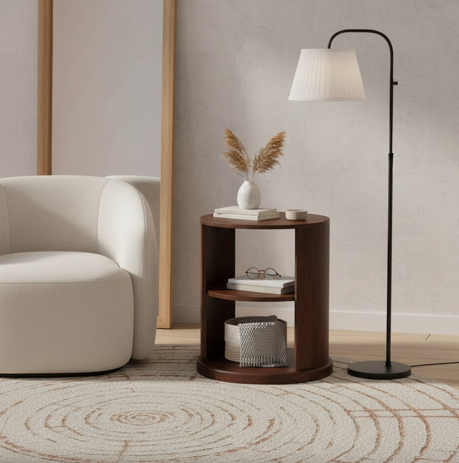 Artisan Furniture Solid Wood Ventura Side Table