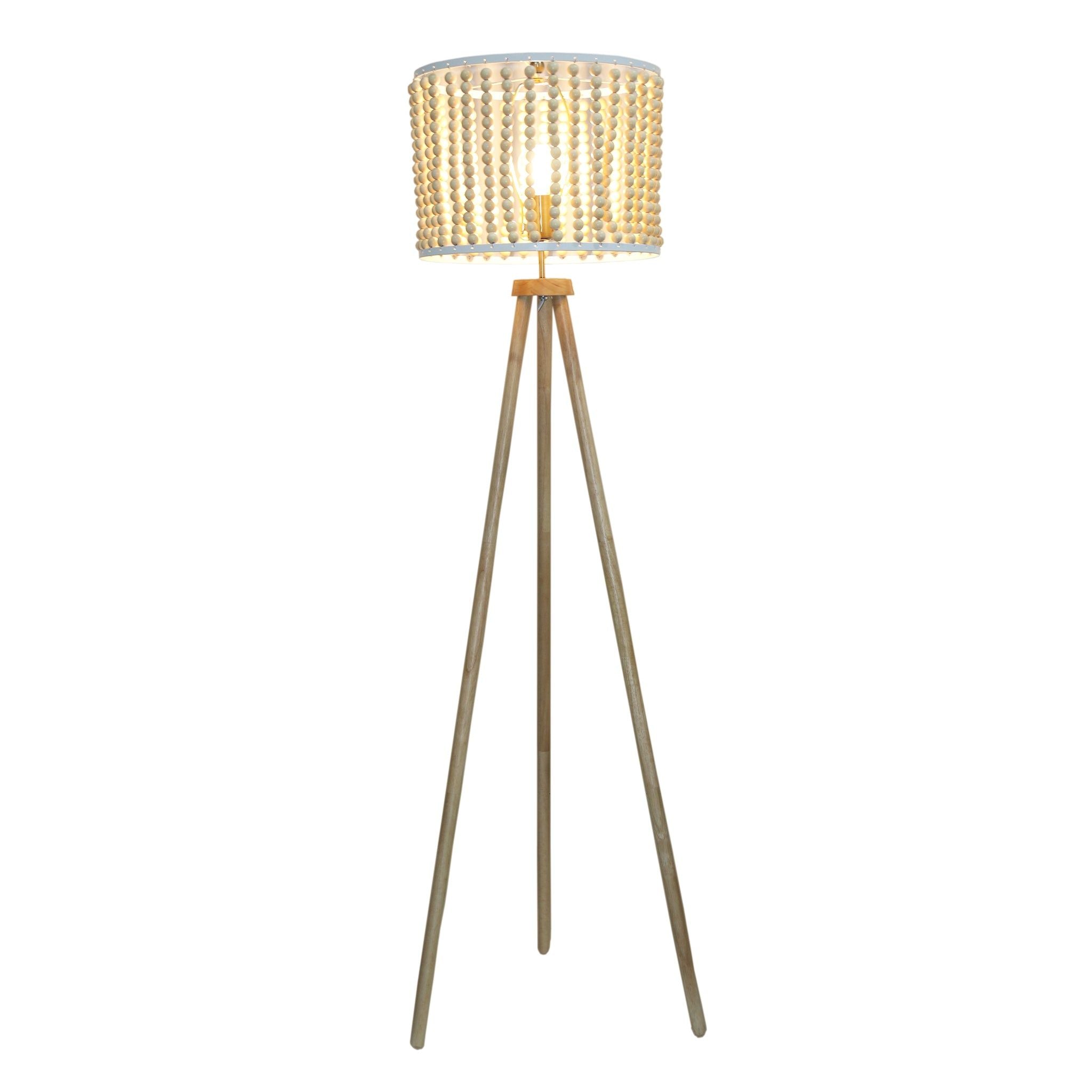 Brillo - 3 Legged Floor Lamp - Brown
