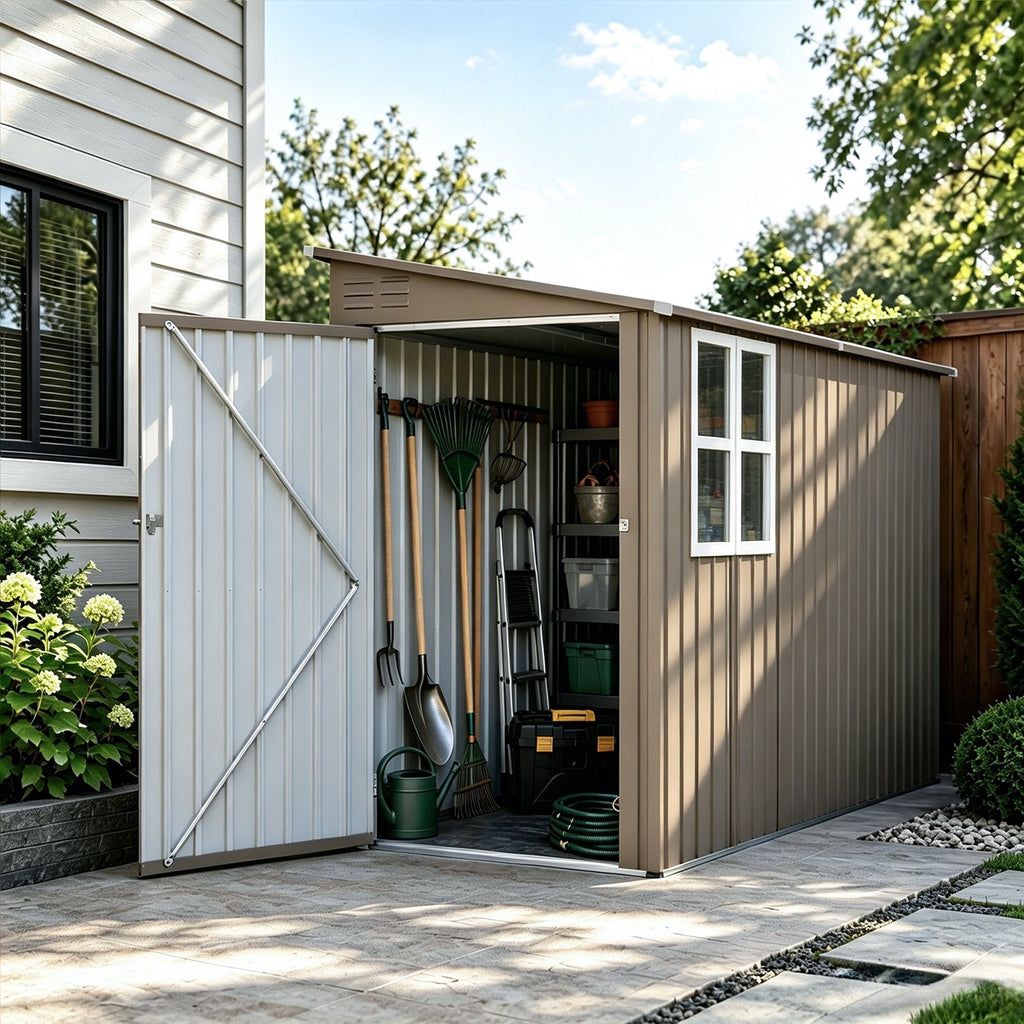 4x9FT Olive Shed