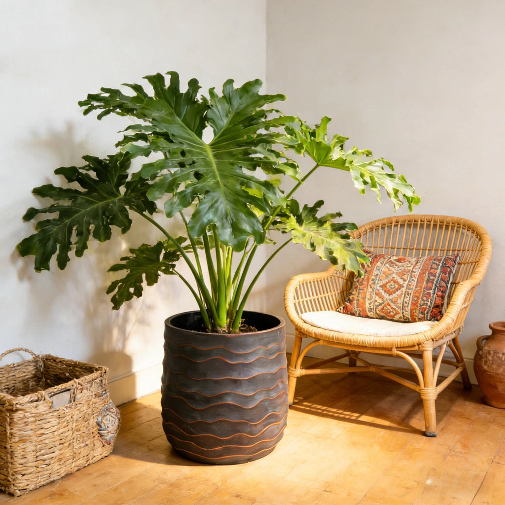 Large Round Planters Set of 2