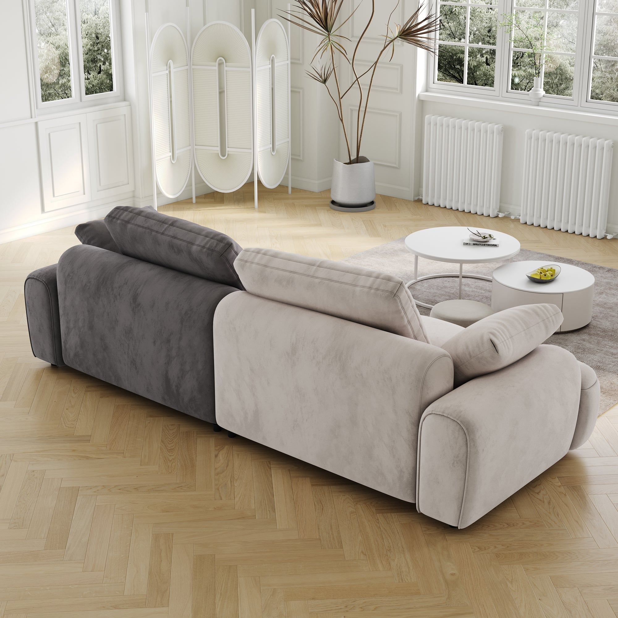 86.6″ Large Two Seat Sofa