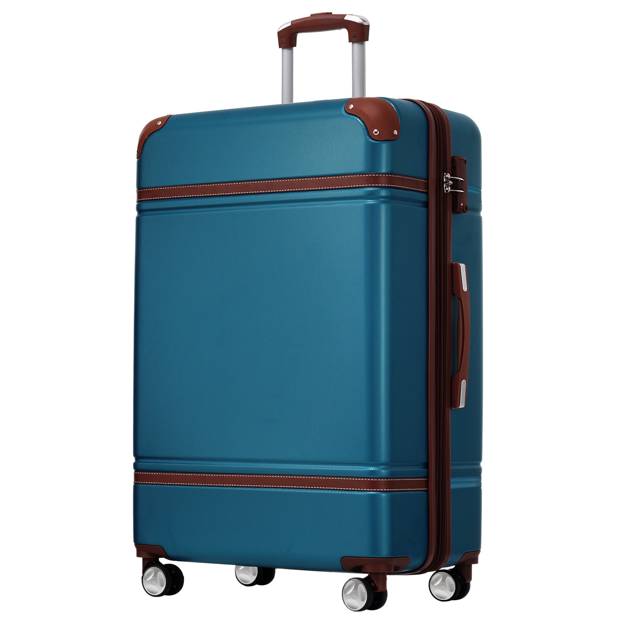 Hardshell 3-Piece Luggage Set with TSA Lock and Spinner Wheels