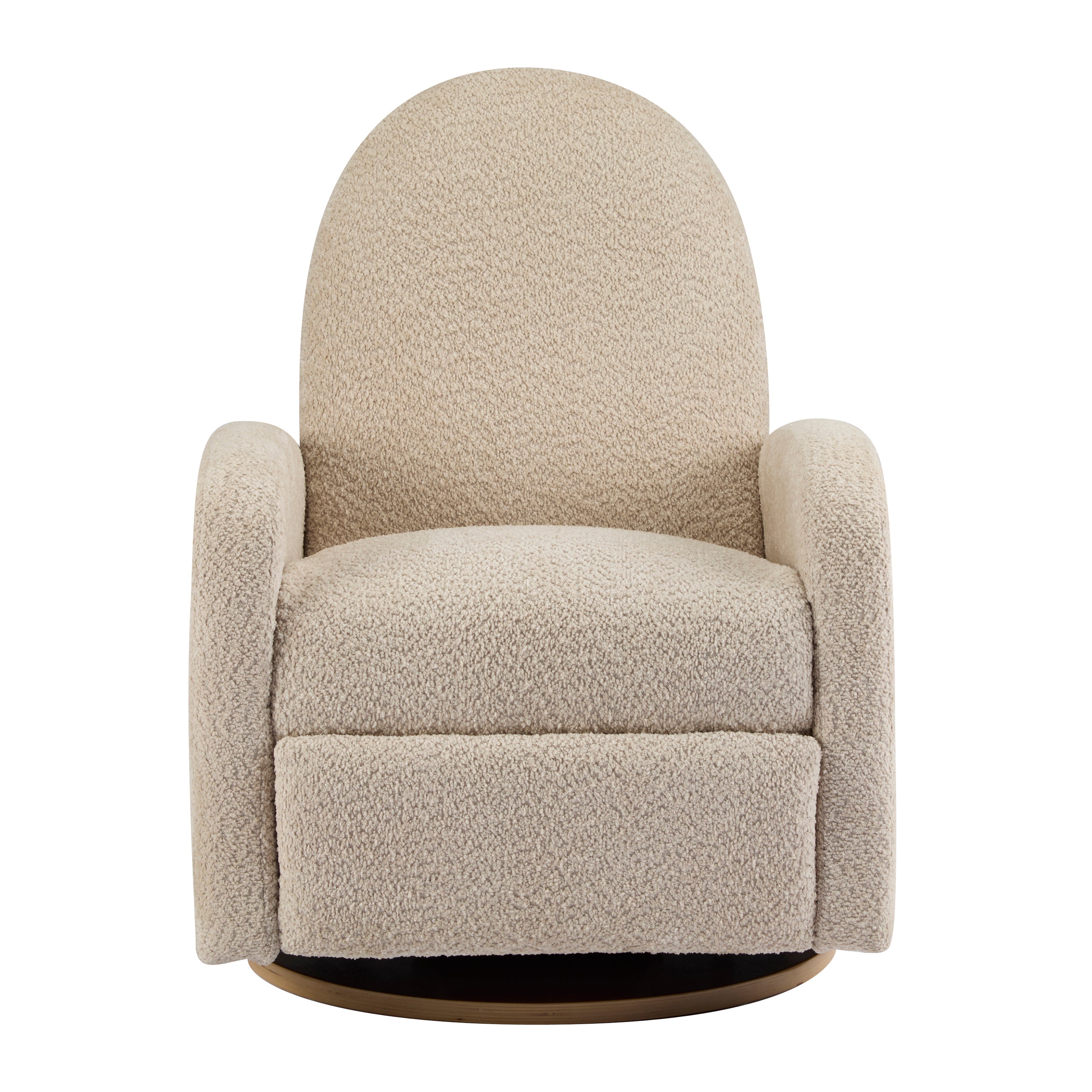 360 Swivel and Glider Recliner Chair - Almond