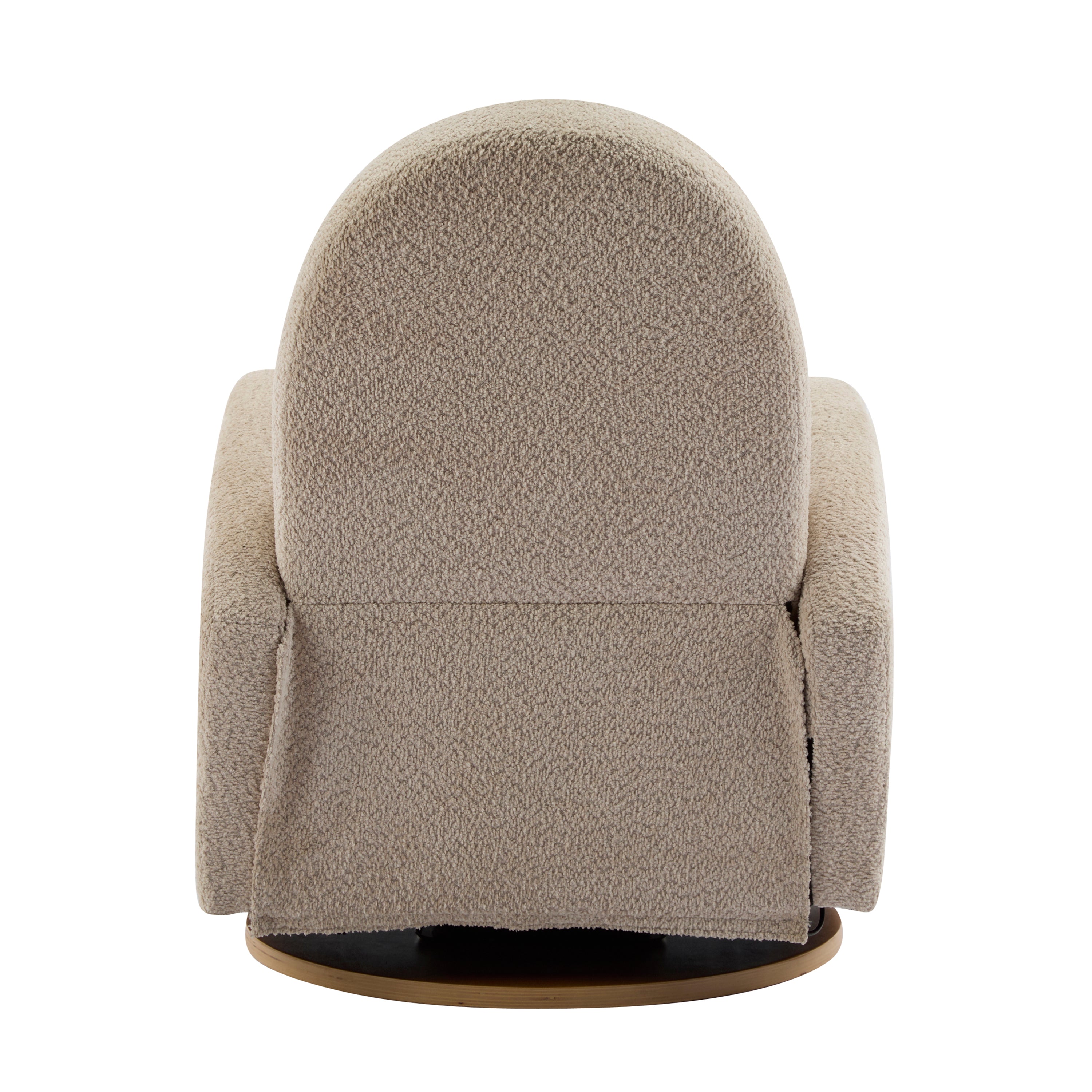 360 Swivel and Glider Recliner Chair - Almond