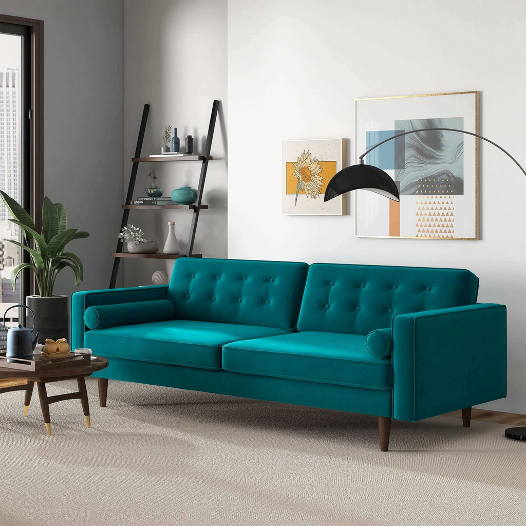 Casey Mid Century Modern Sofa