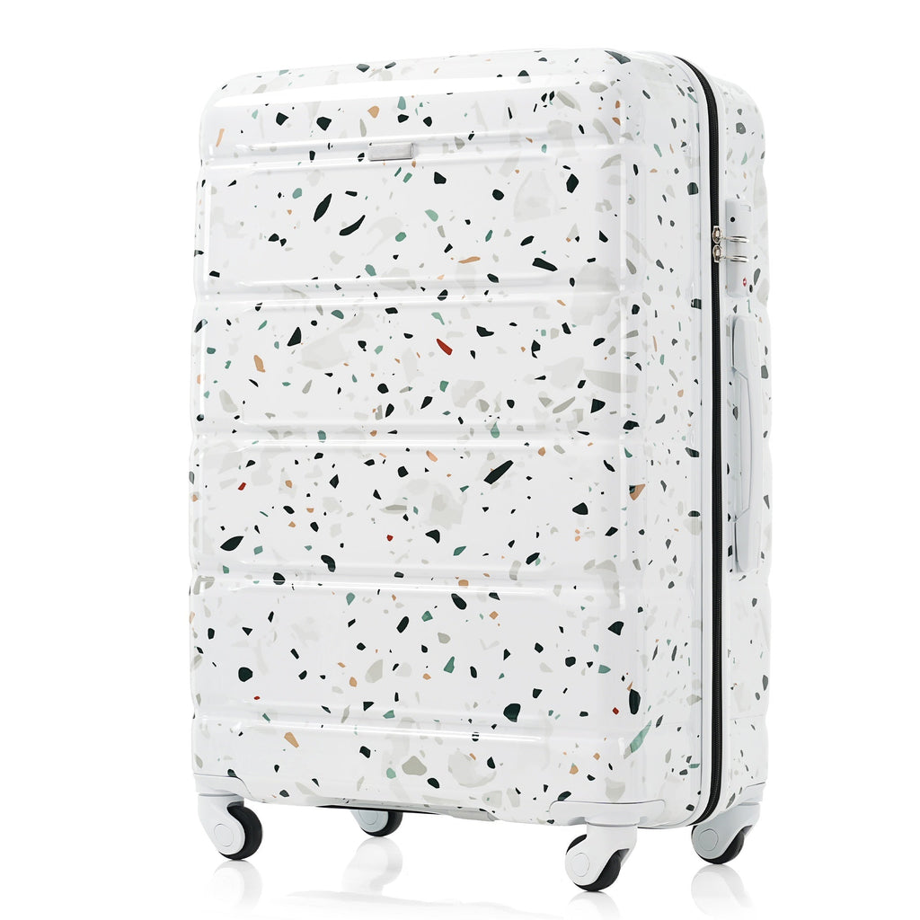 Luggage Set of 3 with USB Port and Spinner Wheels