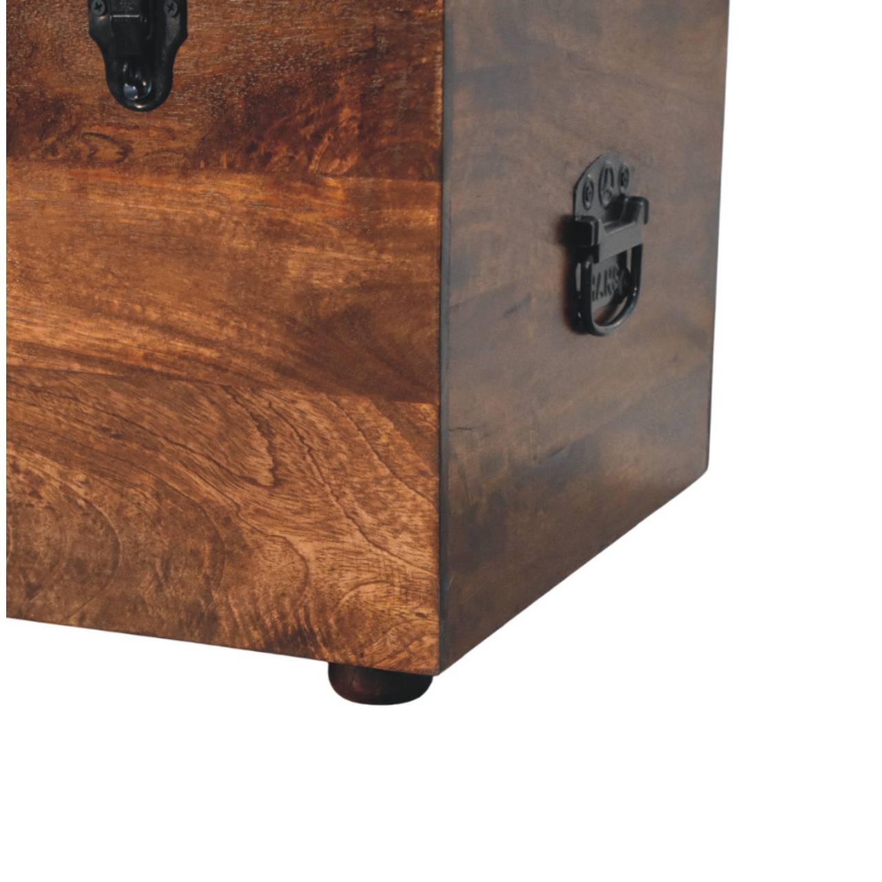 Solid Wood Storage Bench