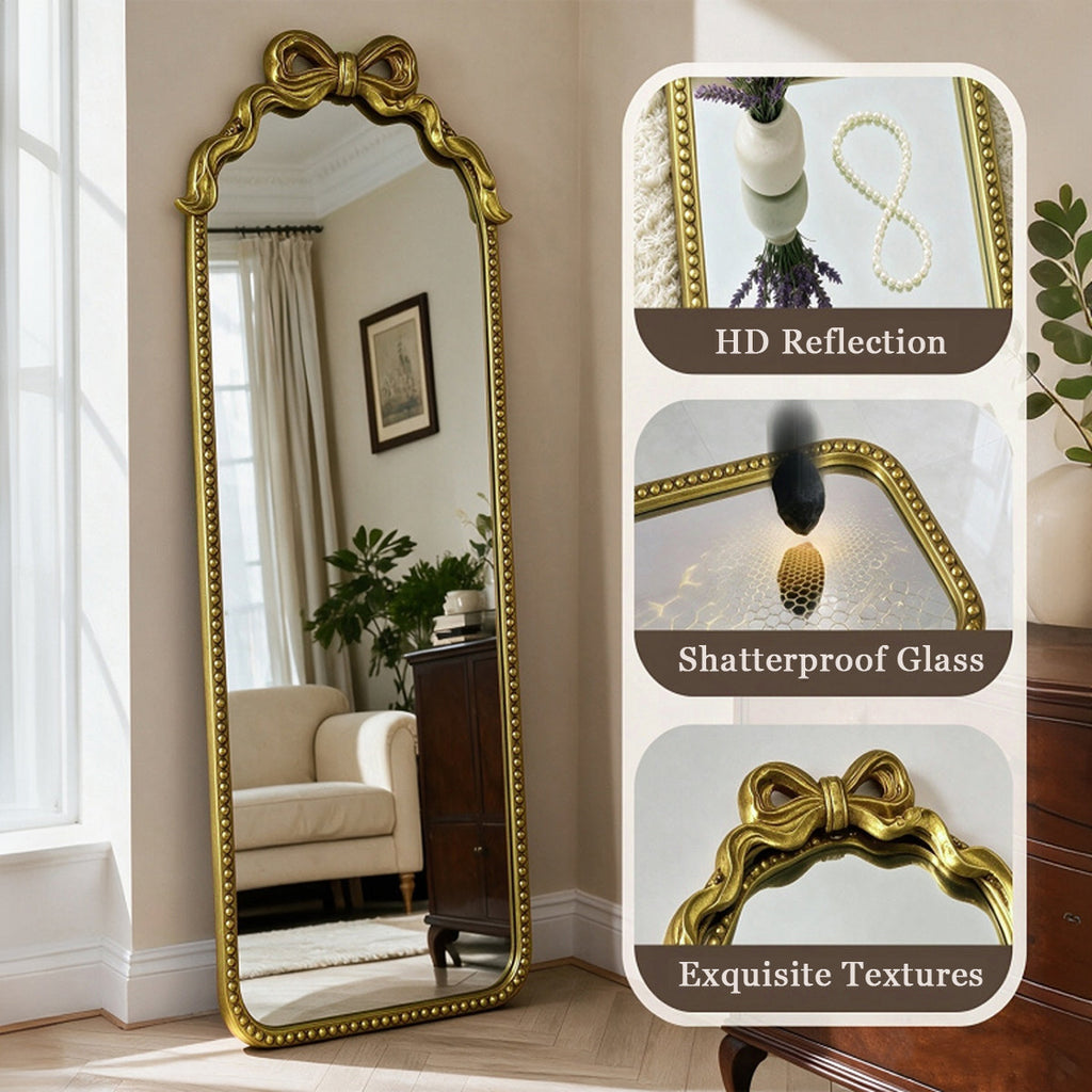 Gold Ornate Full Length Mirror